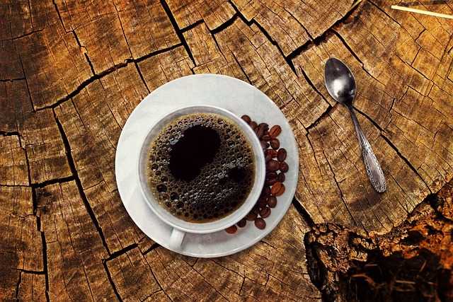 black coffee